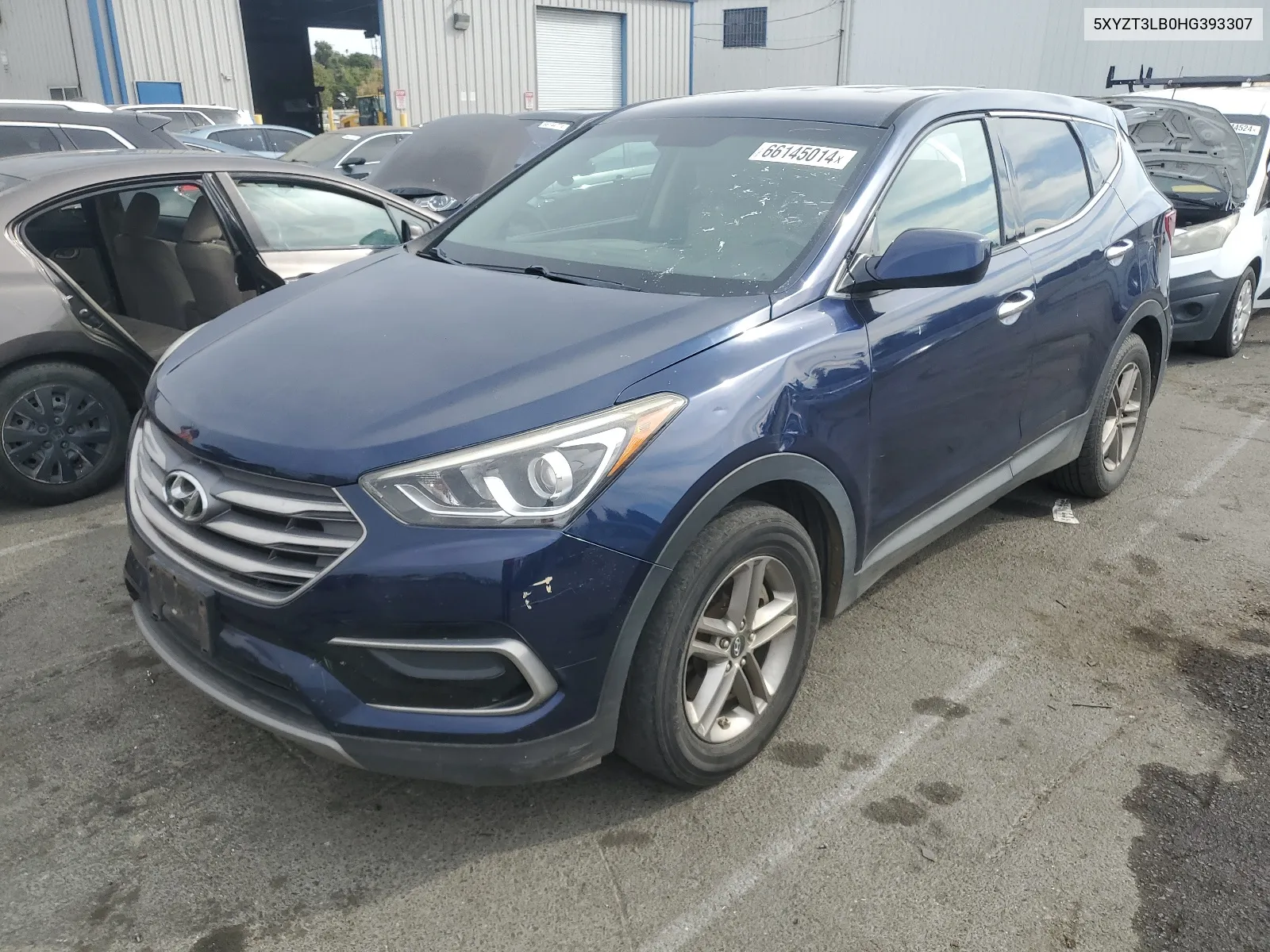 2017 Hyundai Santa Fe Sport VIN: 5XYZT3LB0HG393307 Lot: 66145014