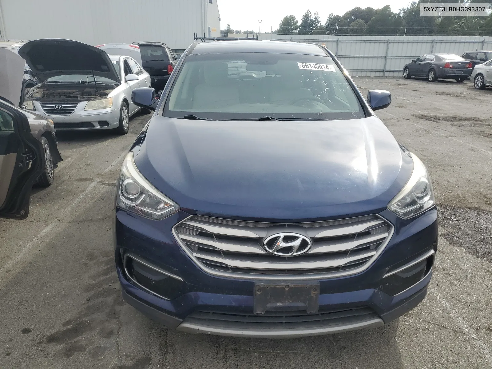 2017 Hyundai Santa Fe Sport VIN: 5XYZT3LB0HG393307 Lot: 66145014