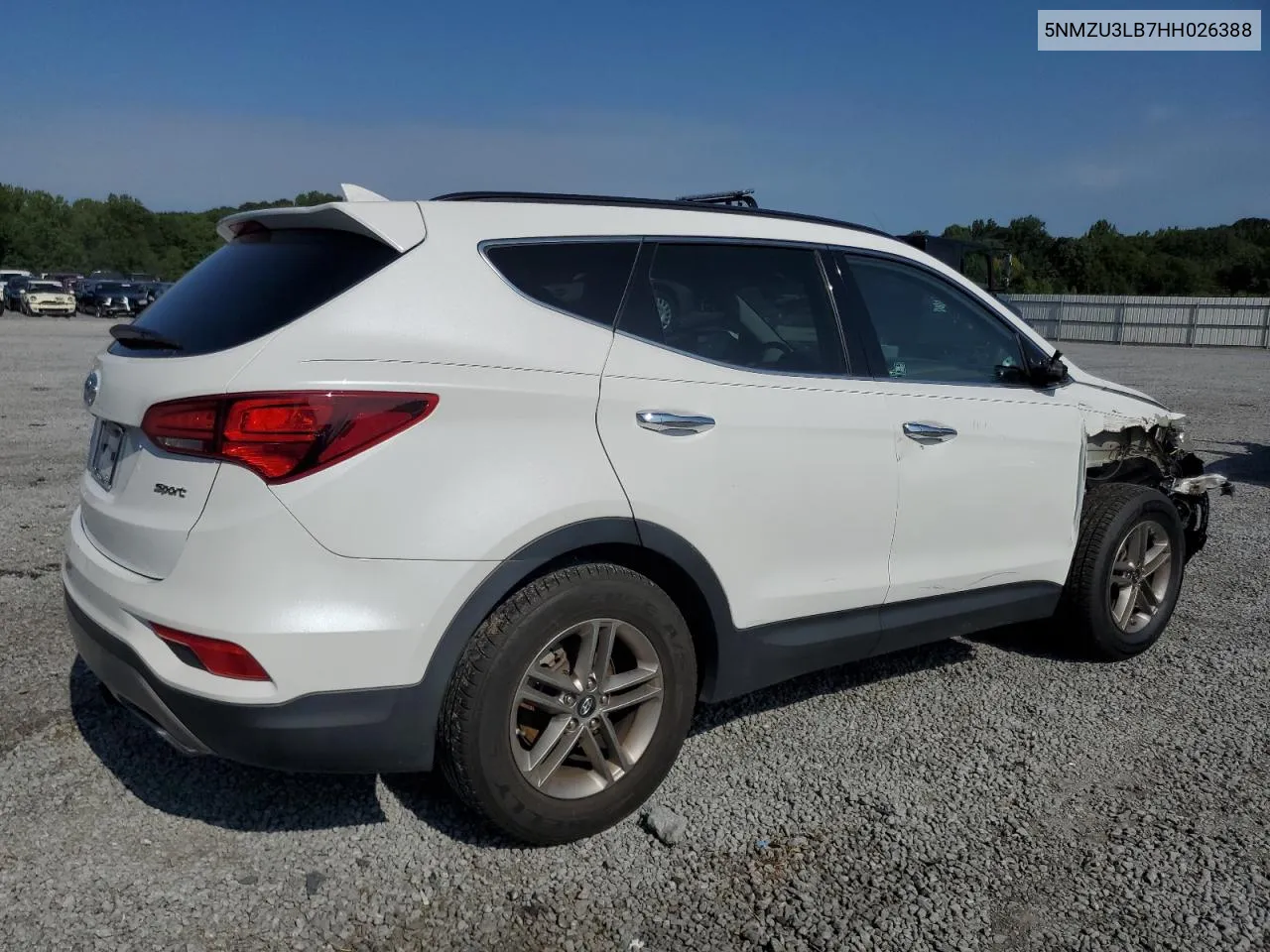 2017 Hyundai Santa Fe Sport VIN: 5NMZU3LB7HH026388 Lot: 66208774