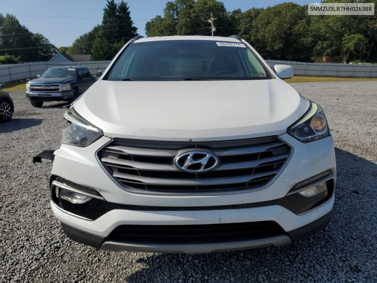 5NMZU3LB7HH026388 2017 Hyundai Santa Fe Sport