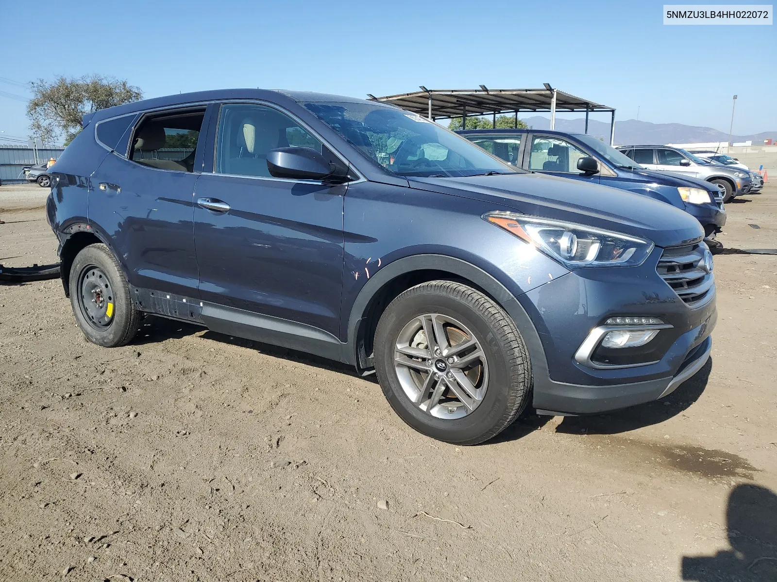 5NMZU3LB4HH022072 2017 Hyundai Santa Fe Sport