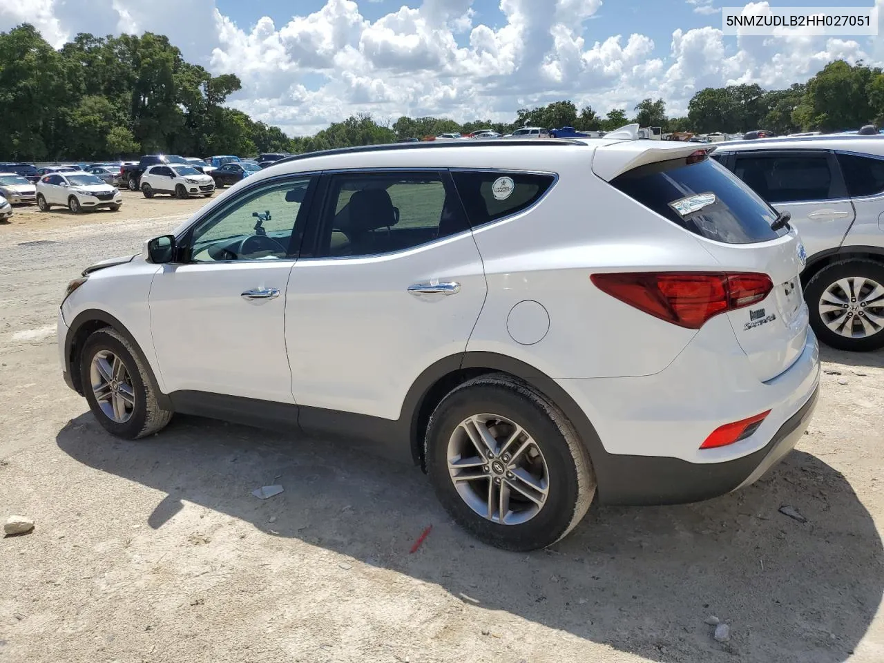 2017 Hyundai Santa Fe Sport VIN: 5NMZUDLB2HH027051 Lot: 66293554