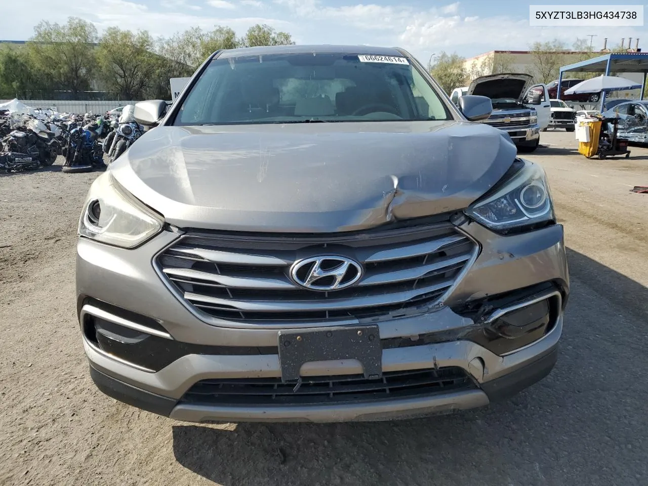 5XYZT3LB3HG434738 2017 Hyundai Santa Fe Sport