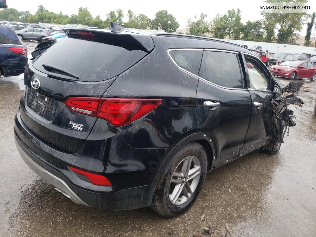 5NMZUDLB9HH027810 2017 Hyundai Santa Fe Sport