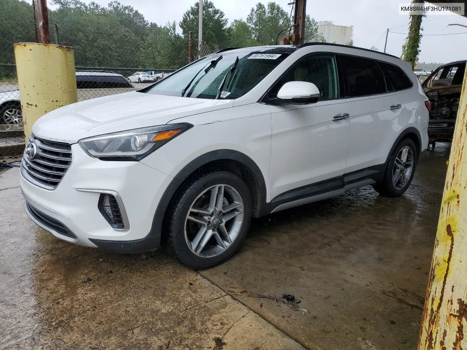 2017 Hyundai Santa Fe Se Ultimate VIN: KM8SR4HF3HU171081 Lot: 66761994