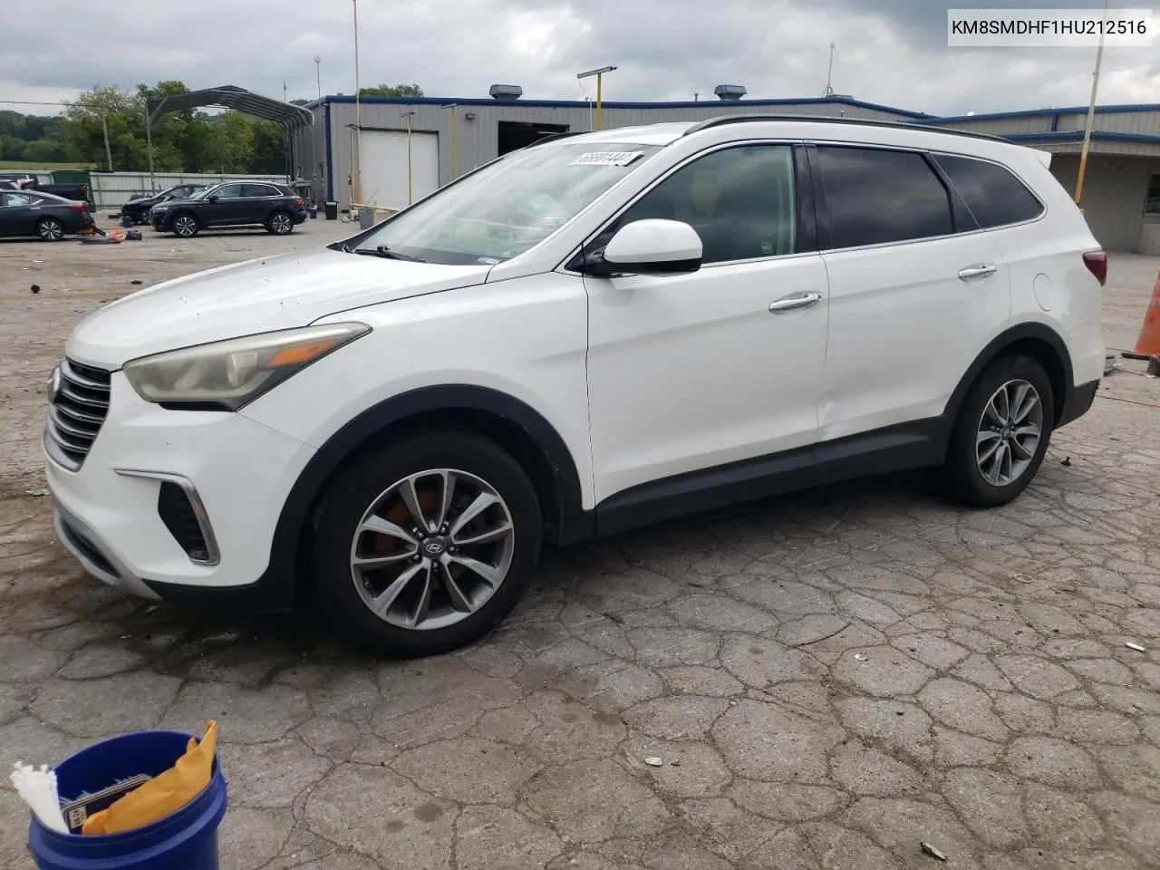 2017 Hyundai Santa Fe Se VIN: KM8SMDHF1HU212516 Lot: 66801444