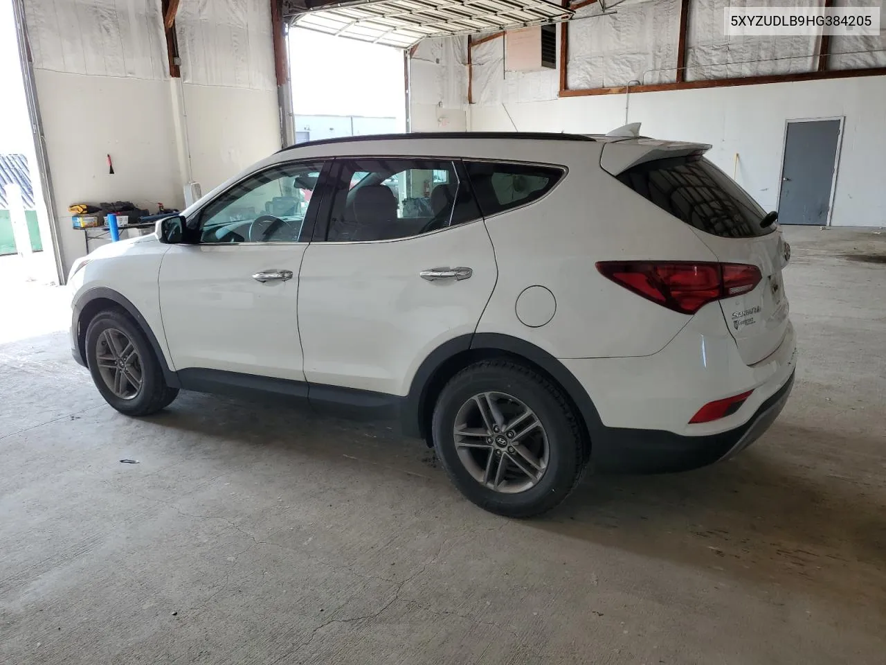 2017 Hyundai Santa Fe Sport VIN: 5XYZUDLB9HG384205 Lot: 66856344