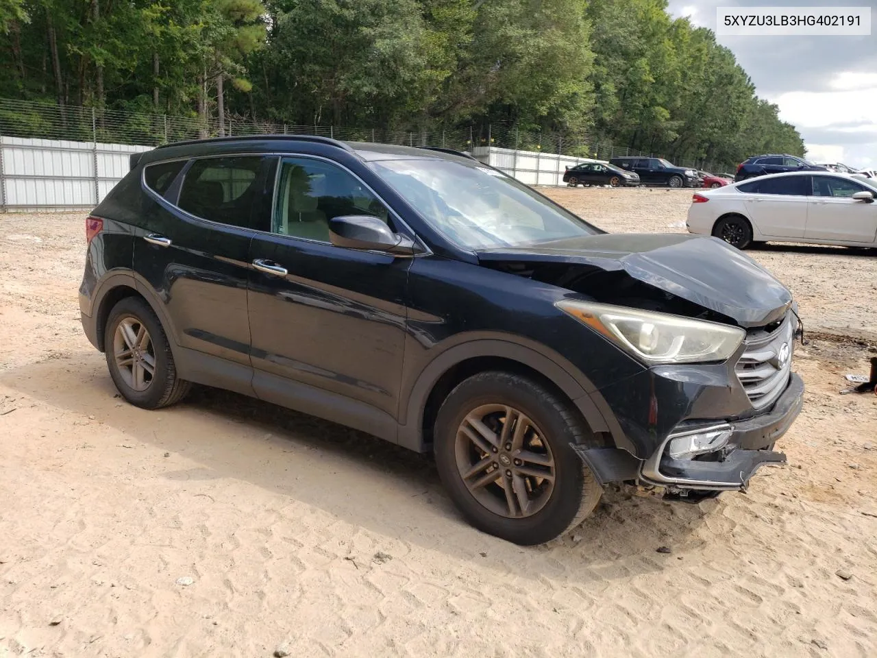 2017 Hyundai Santa Fe Sport VIN: 5XYZU3LB3HG402191 Lot: 66960574