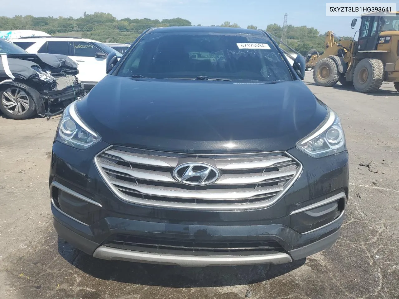 5XYZT3LB1HG393641 2017 Hyundai Santa Fe Sport