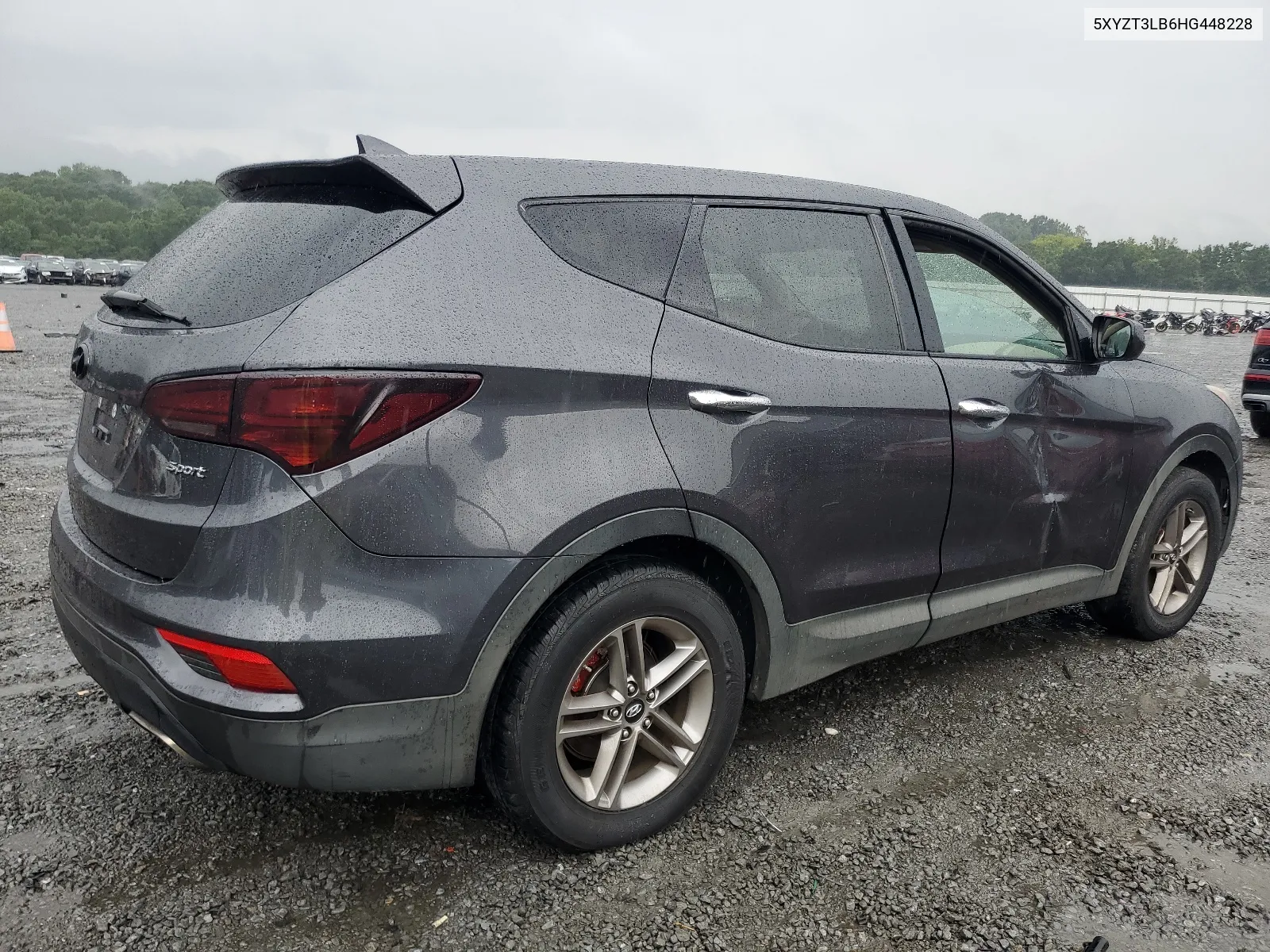 5XYZT3LB6HG448228 2017 Hyundai Santa Fe Sport