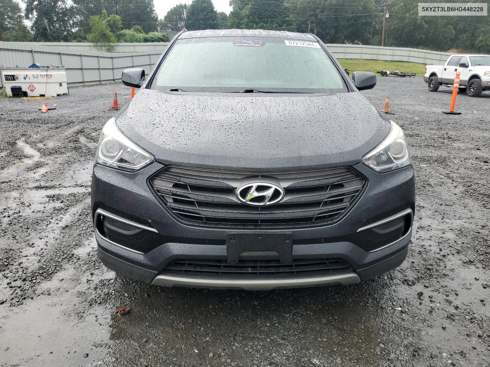 5XYZT3LB6HG448228 2017 Hyundai Santa Fe Sport