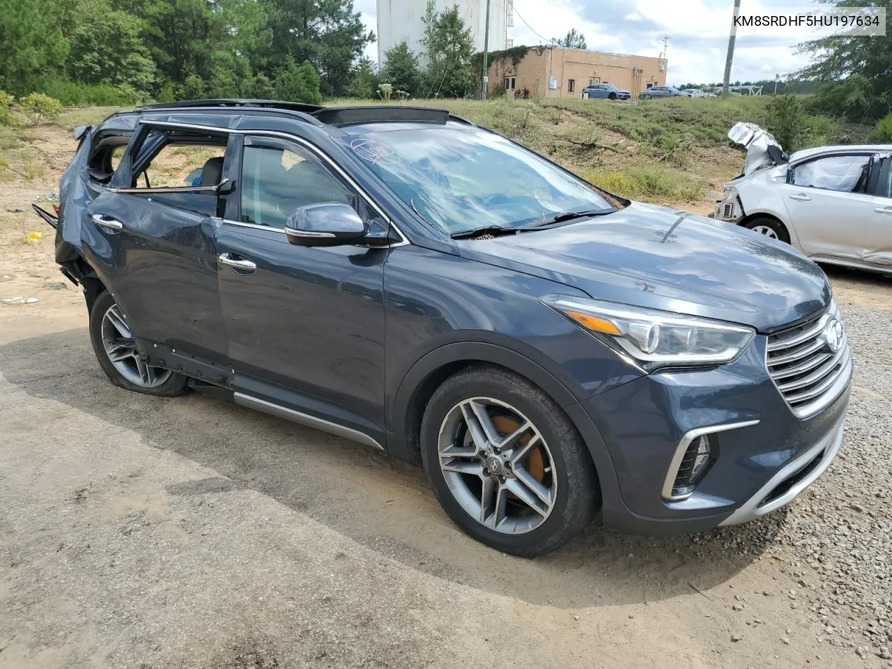 KM8SRDHF5HU197634 2017 Hyundai Santa Fe Se Ultimate