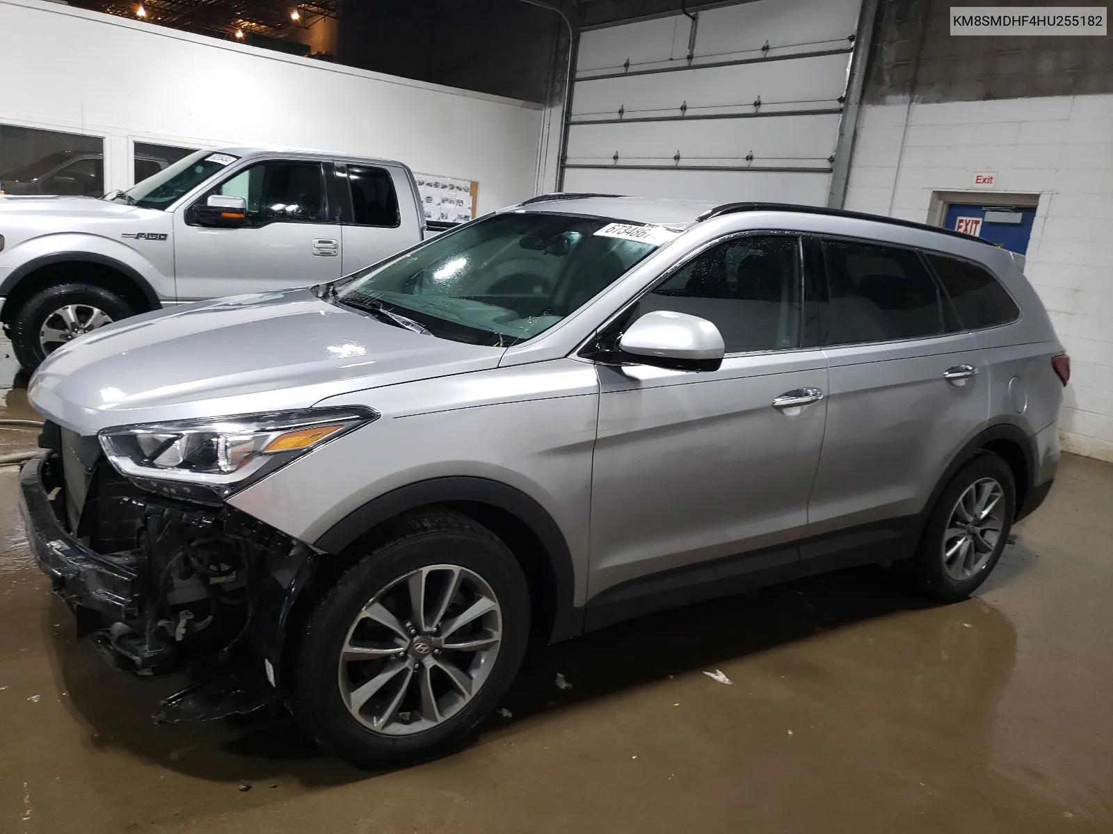 KM8SMDHF4HU255182 2017 Hyundai Santa Fe Se