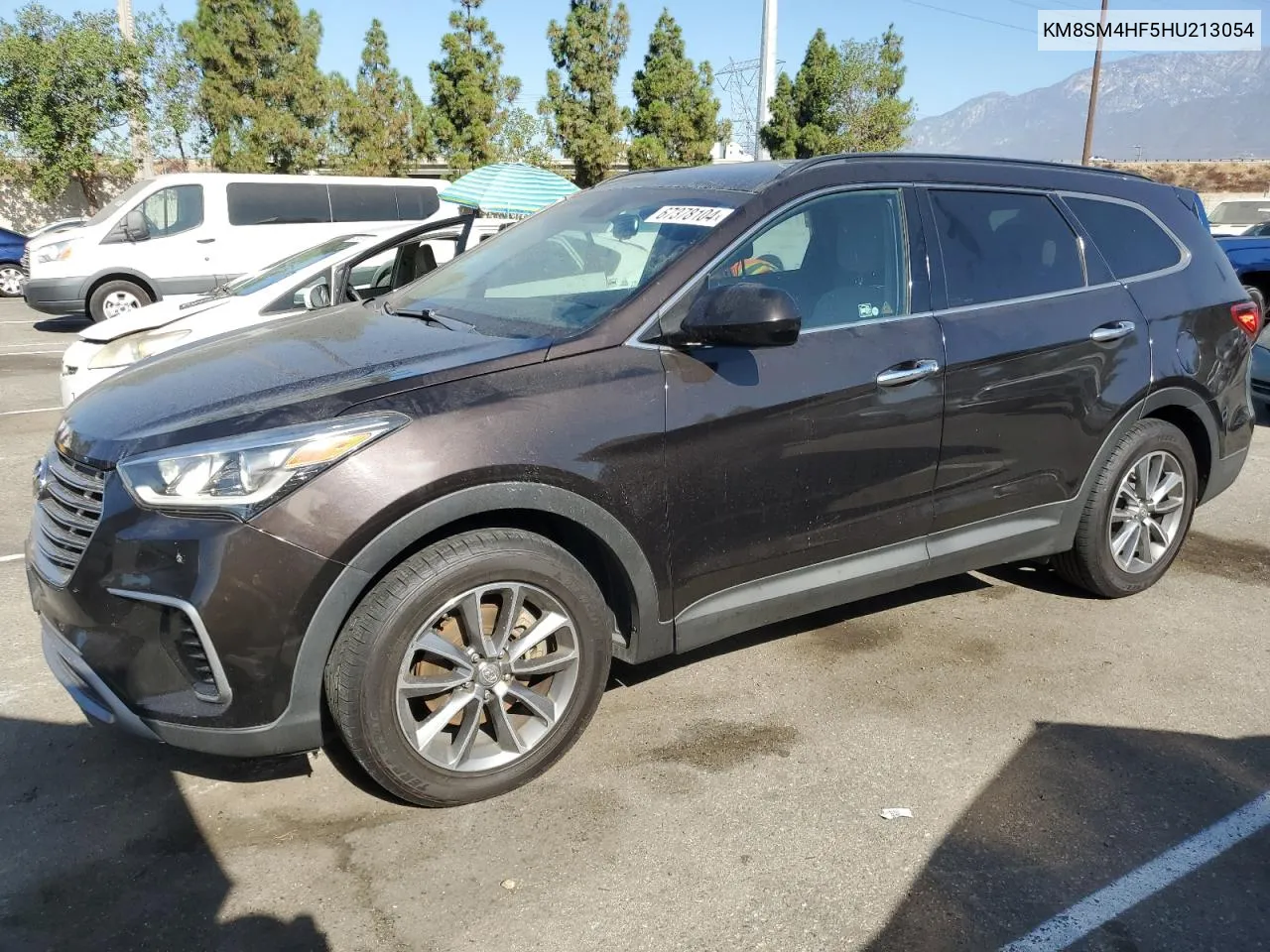 2017 Hyundai Santa Fe Se VIN: KM8SM4HF5HU213054 Lot: 67378104