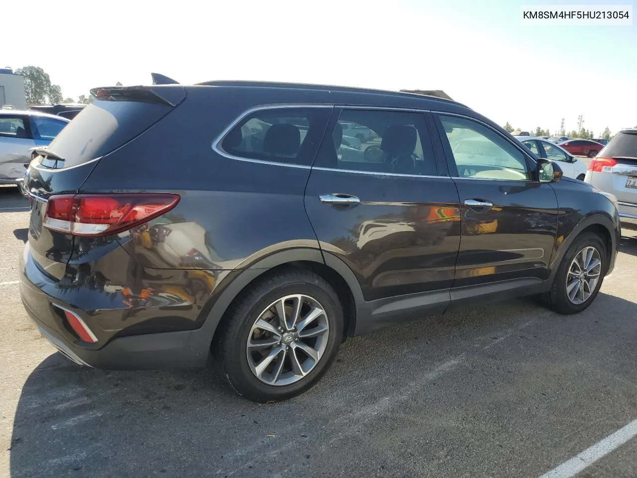 KM8SM4HF5HU213054 2017 Hyundai Santa Fe Se