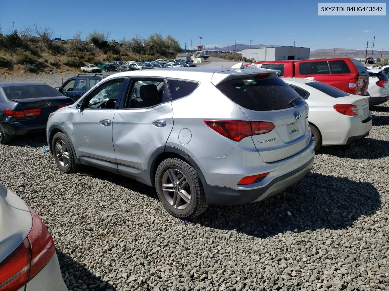 5XYZTDLB4HG443647 2017 Hyundai Santa Fe Sport