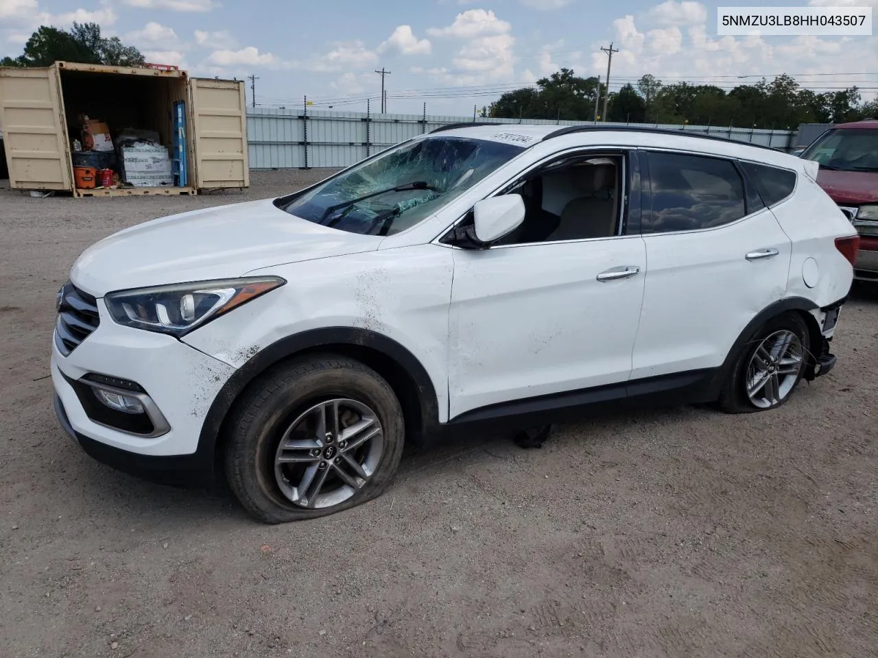 5NMZU3LB8HH043507 2017 Hyundai Santa Fe Sport