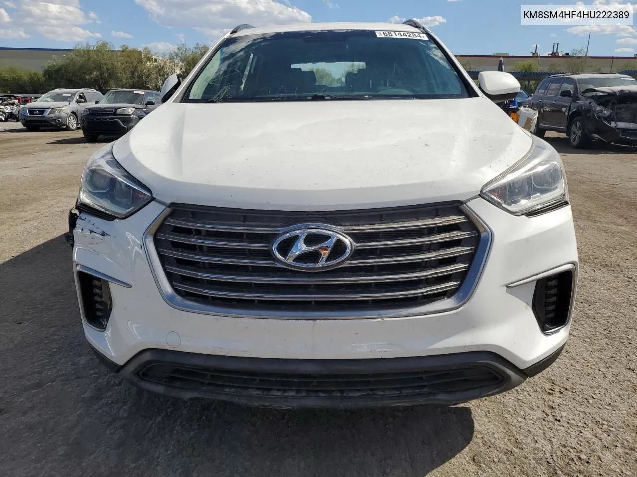 2017 Hyundai Santa Fe Se VIN: KM8SM4HF4HU222389 Lot: 68144284