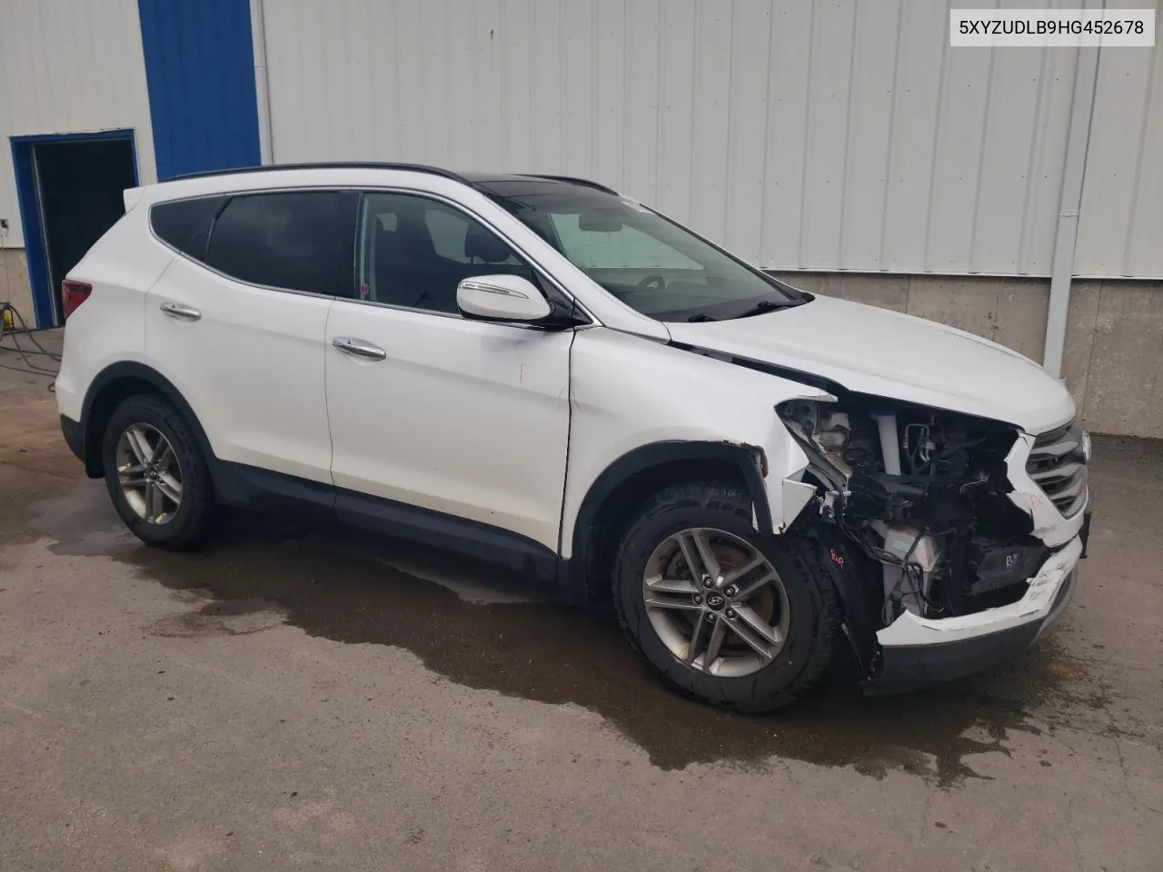 5XYZUDLB9HG452678 2017 Hyundai Santa Fe Sport