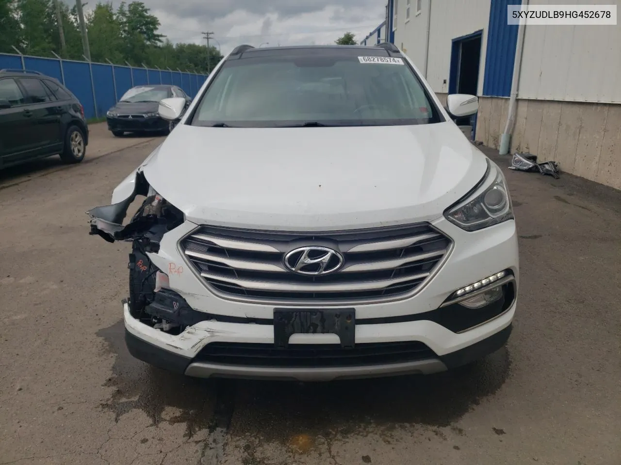 5XYZUDLB9HG452678 2017 Hyundai Santa Fe Sport