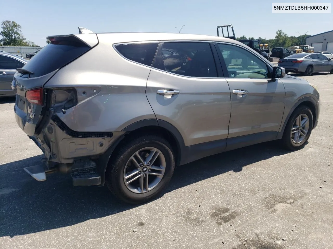 2017 Hyundai Santa Fe Sport VIN: 5NMZTDLB5HH000347 Lot: 68318584