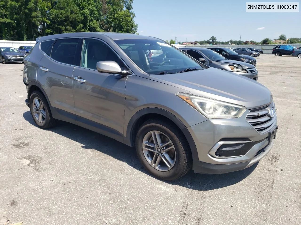 2017 Hyundai Santa Fe Sport VIN: 5NMZTDLB5HH000347 Lot: 68318584