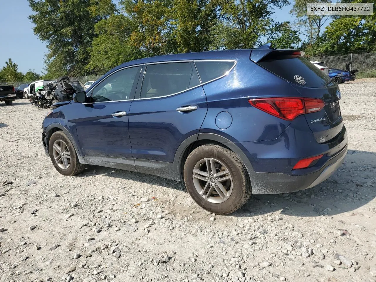 5XYZTDLB6HG437722 2017 Hyundai Santa Fe Sport