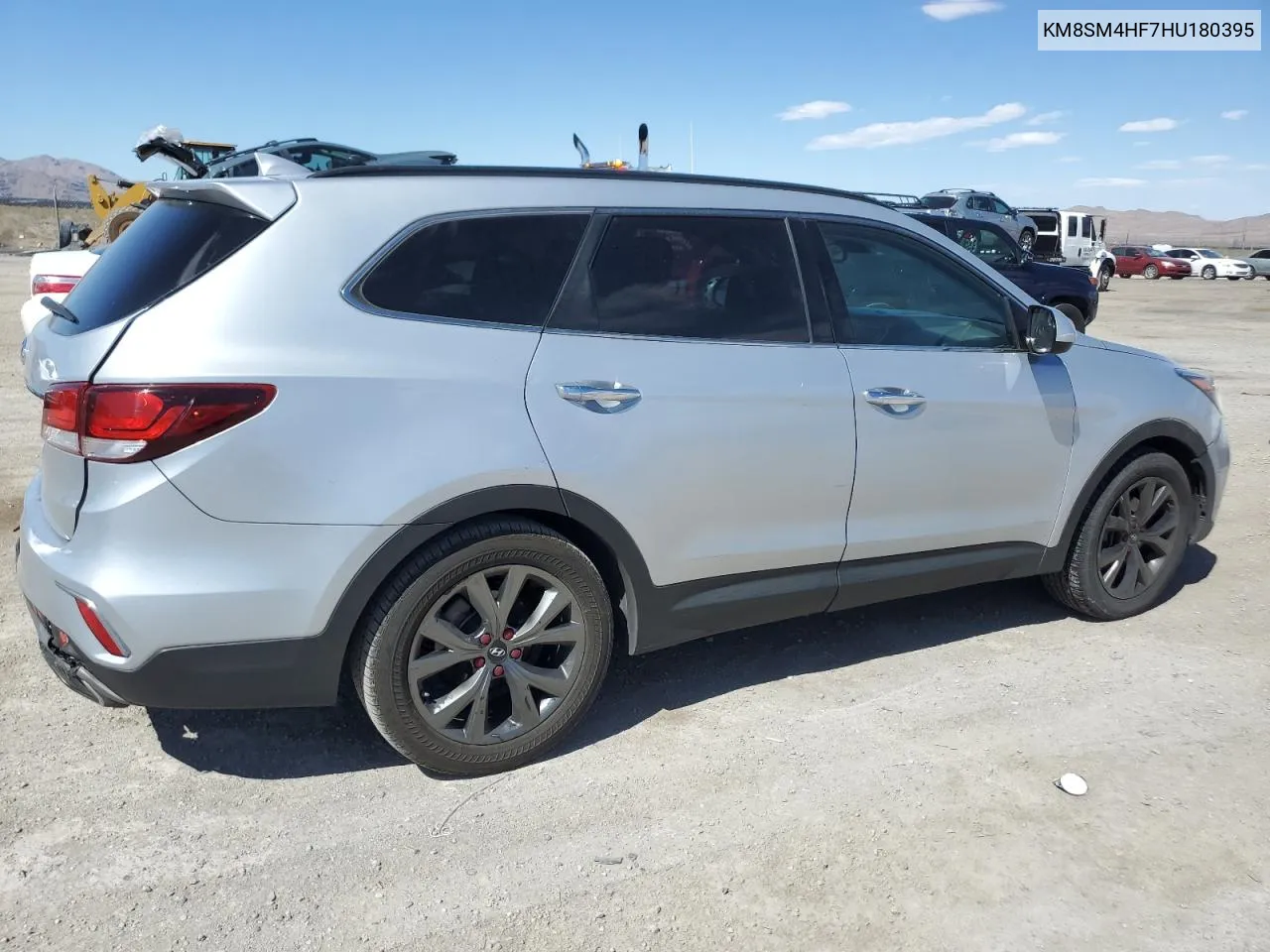 2017 Hyundai Santa Fe Se VIN: KM8SM4HF7HU180395 Lot: 68534184