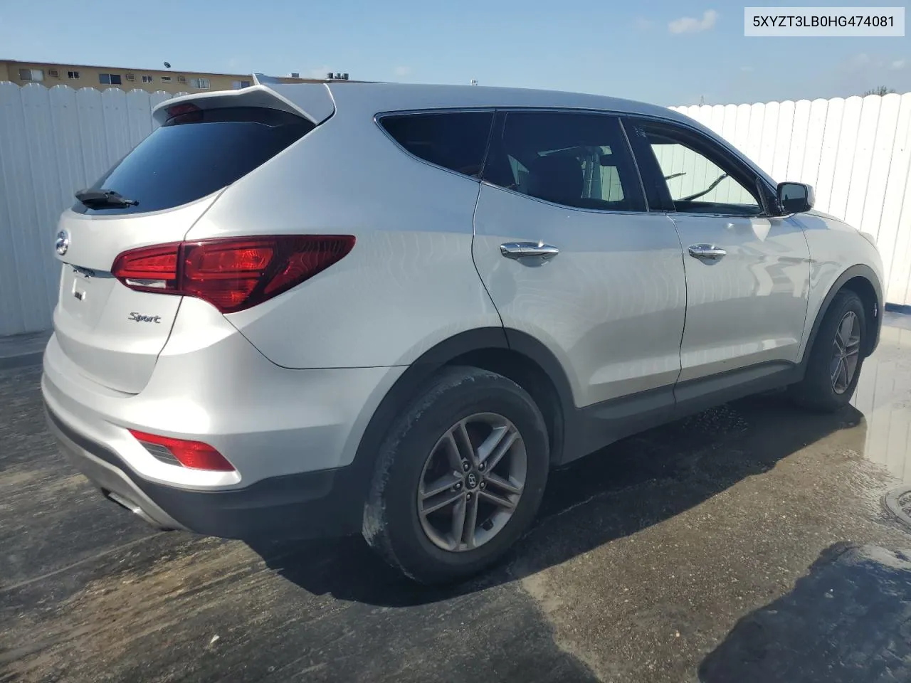 5XYZT3LB0HG474081 2017 Hyundai Santa Fe Sport