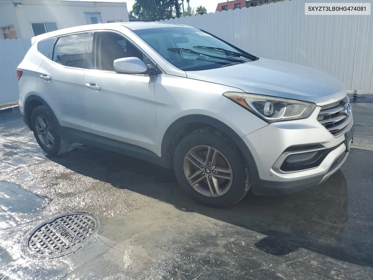 2017 Hyundai Santa Fe Sport VIN: 5XYZT3LB0HG474081 Lot: 68537654