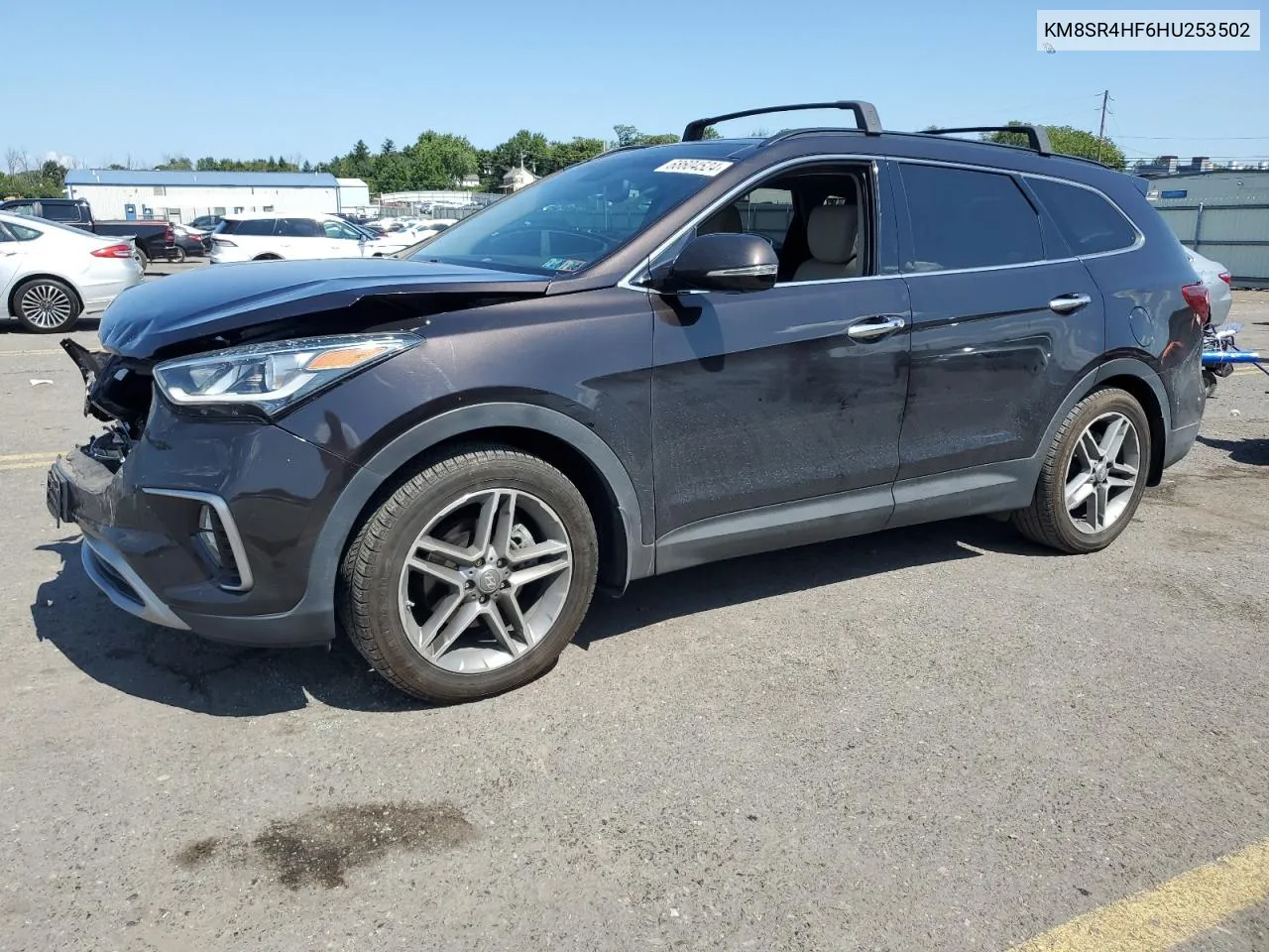 KM8SR4HF6HU253502 2017 Hyundai Santa Fe Se Ultimate