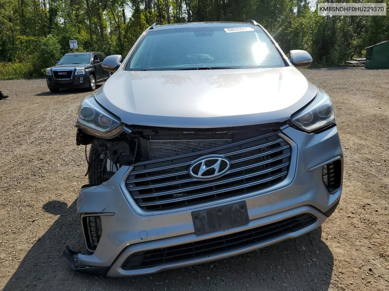 2017 Hyundai Santa Fe Se VIN: KM8SNDHF0HU229370 Lot: 68630094