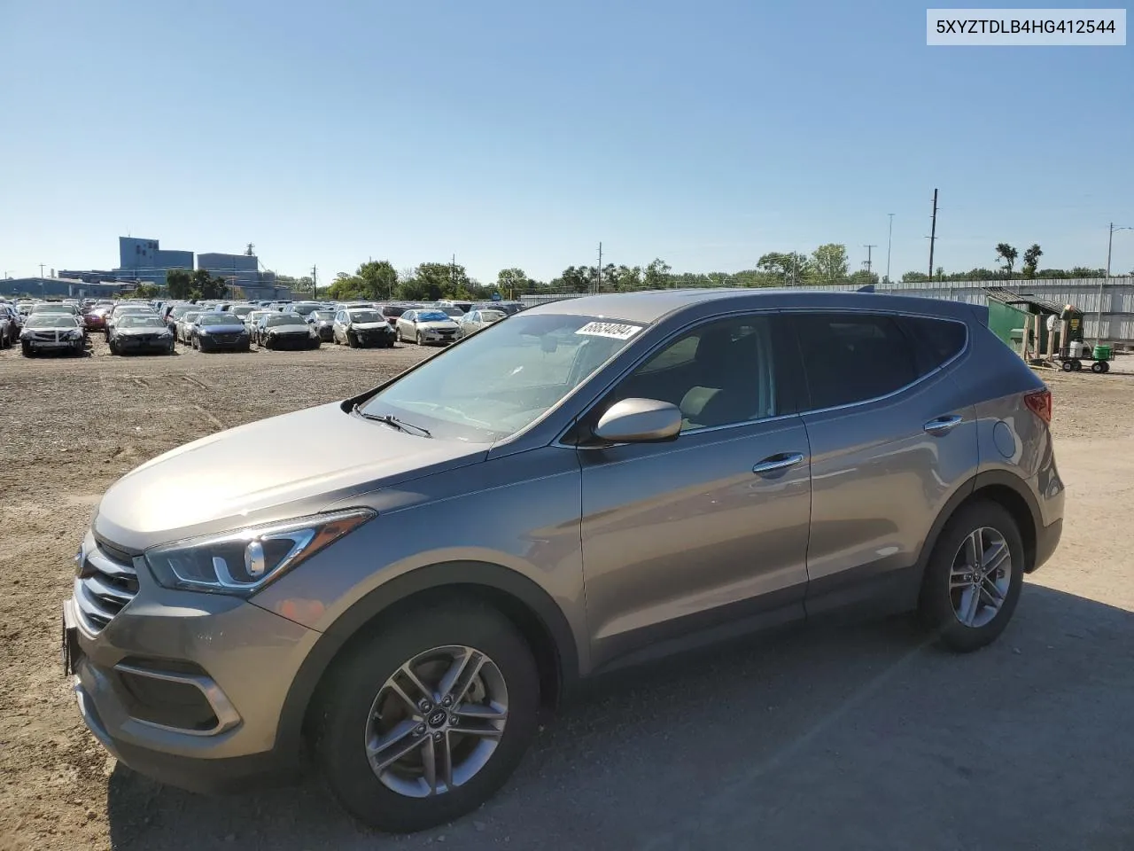 2017 Hyundai Santa Fe Sport VIN: 5XYZTDLB4HG412544 Lot: 68634094