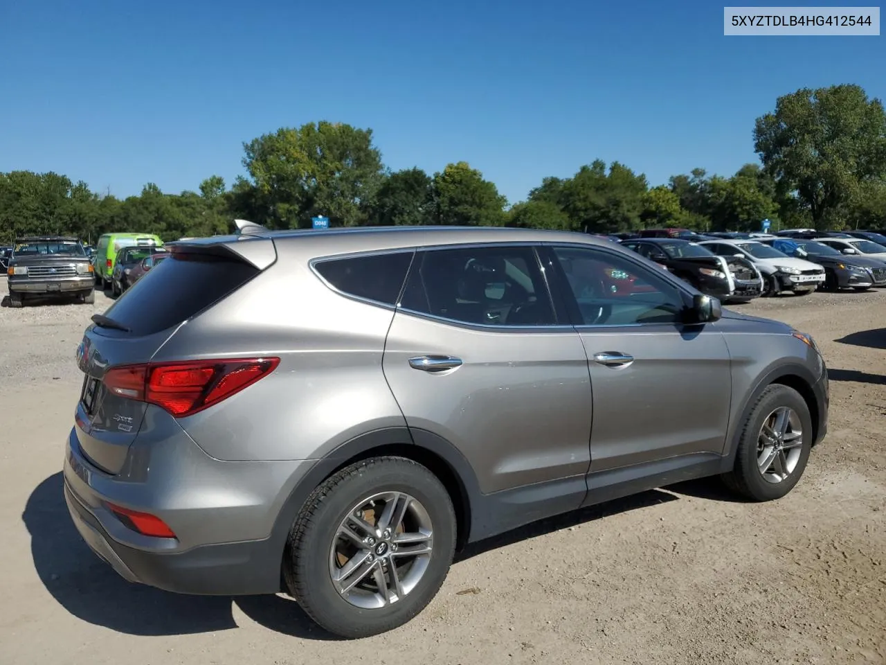 2017 Hyundai Santa Fe Sport VIN: 5XYZTDLB4HG412544 Lot: 68634094