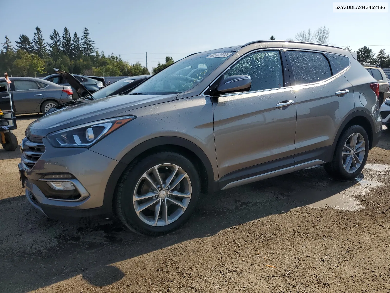 2017 Hyundai Santa Fe Sport VIN: 5XYZUDLA2HG462136 Lot: 68702534