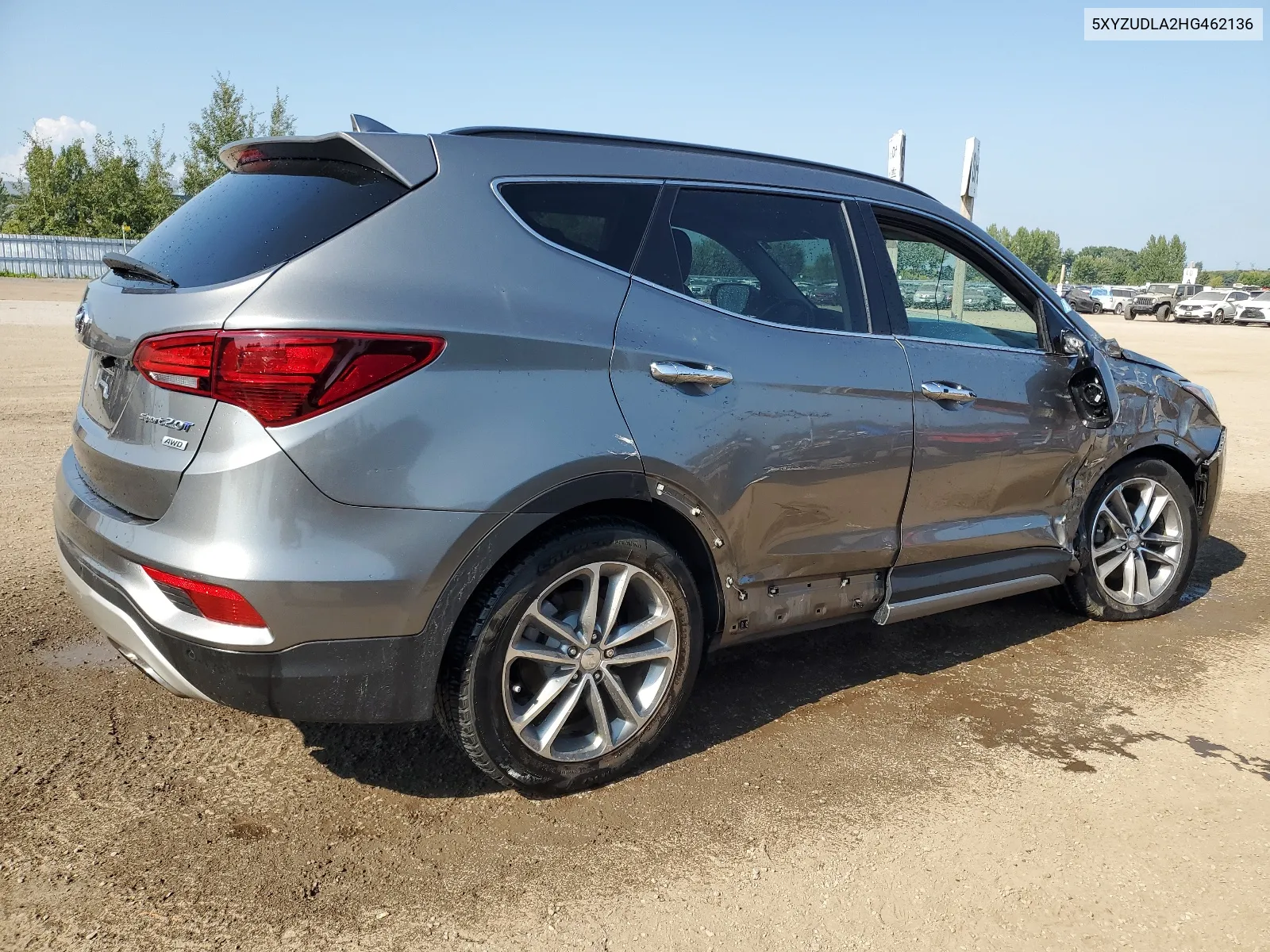 5XYZUDLA2HG462136 2017 Hyundai Santa Fe Sport