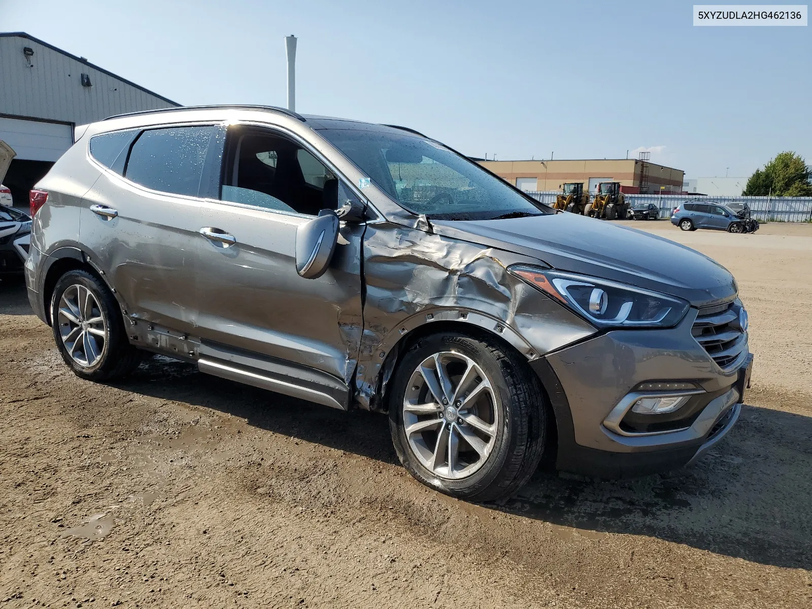 2017 Hyundai Santa Fe Sport VIN: 5XYZUDLA2HG462136 Lot: 68702534