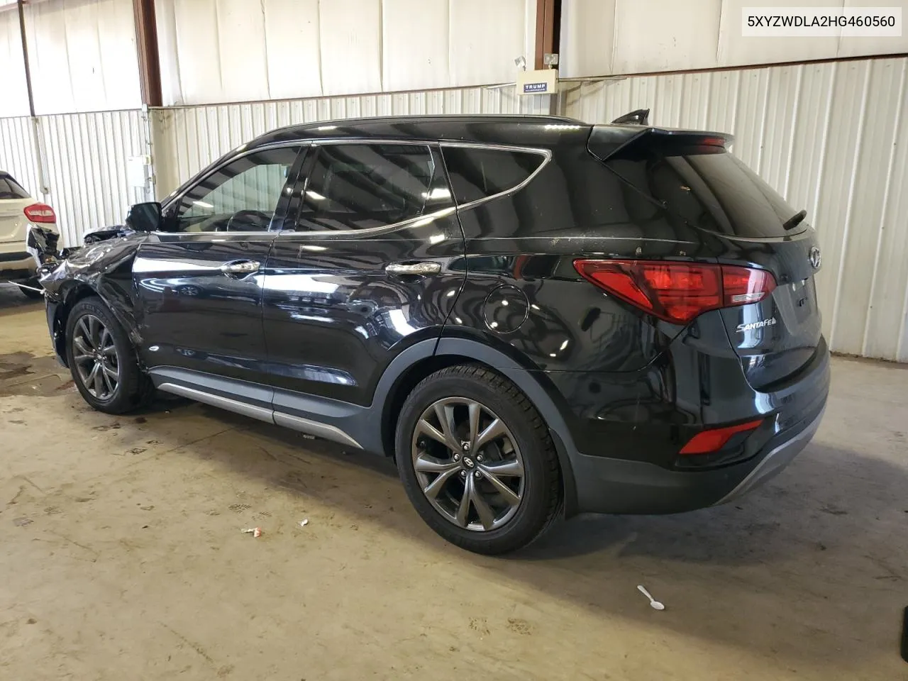 5XYZWDLA2HG460560 2017 Hyundai Santa Fe Sport