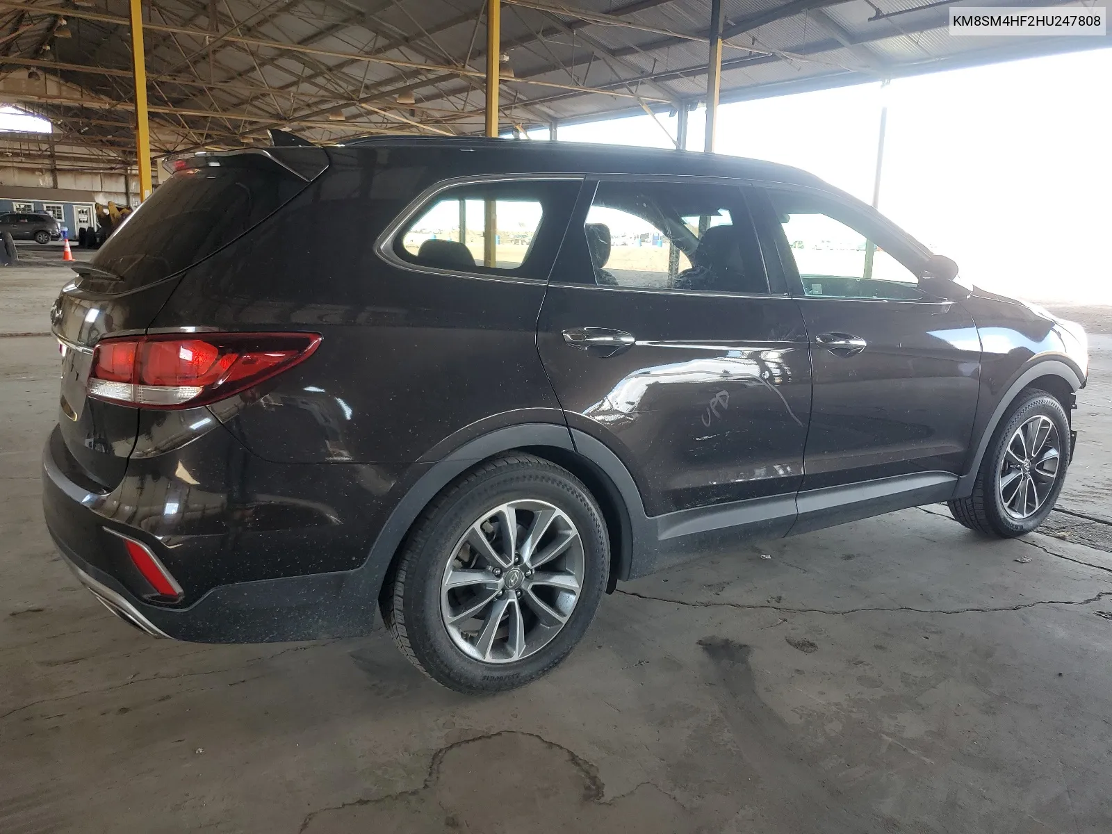 2017 Hyundai Santa Fe Se VIN: KM8SM4HF2HU247808 Lot: 68750344