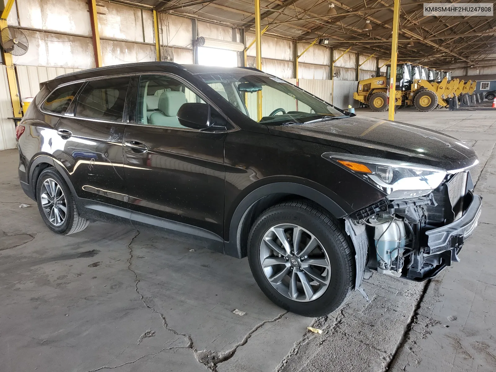 2017 Hyundai Santa Fe Se VIN: KM8SM4HF2HU247808 Lot: 68750344