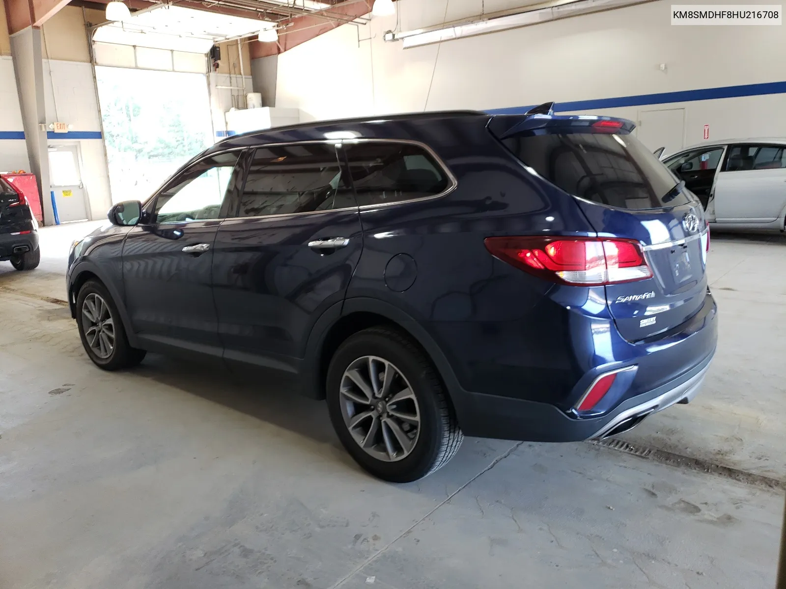 2017 Hyundai Santa Fe Se VIN: KM8SMDHF8HU216708 Lot: 68827894