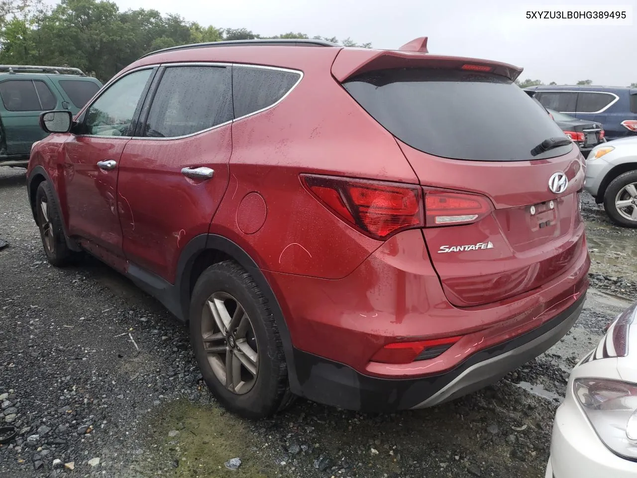 5XYZU3LB0HG389495 2017 Hyundai Santa Fe Sport