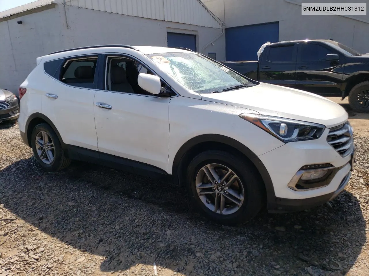 2017 Hyundai Santa Fe Sport VIN: 5NMZUDLB2HH031312 Lot: 69025574