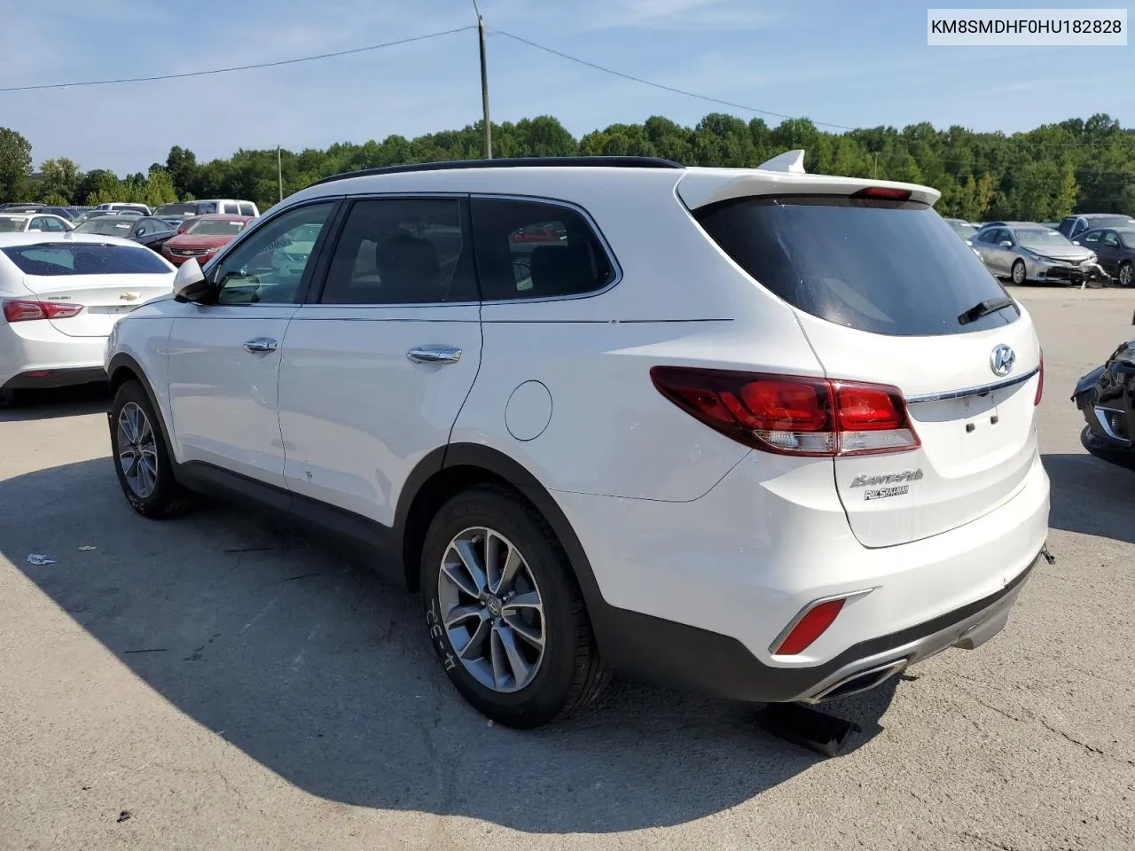 2017 Hyundai Santa Fe Se VIN: KM8SMDHF0HU182828 Lot: 69030854