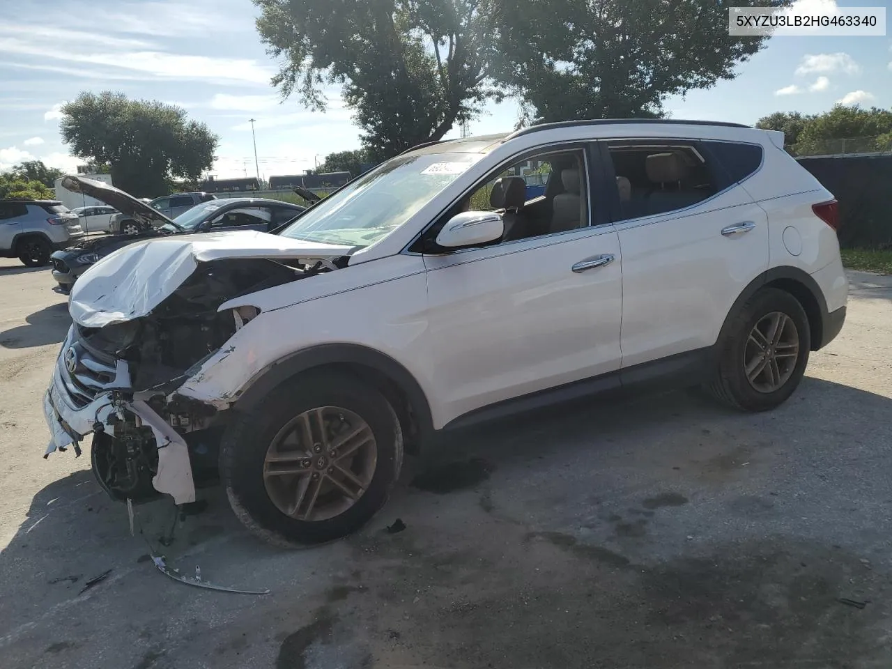 2017 Hyundai Santa Fe Sport VIN: 5XYZU3LB2HG463340 Lot: 69084234