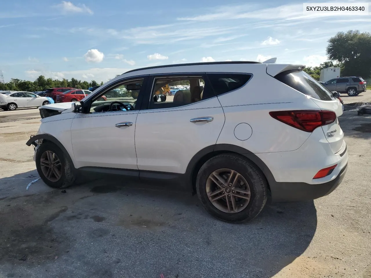 2017 Hyundai Santa Fe Sport VIN: 5XYZU3LB2HG463340 Lot: 69084234