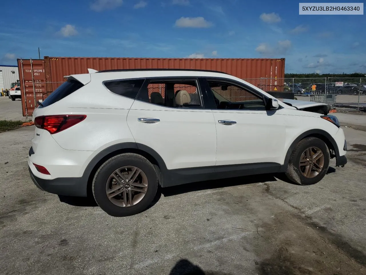 5XYZU3LB2HG463340 2017 Hyundai Santa Fe Sport