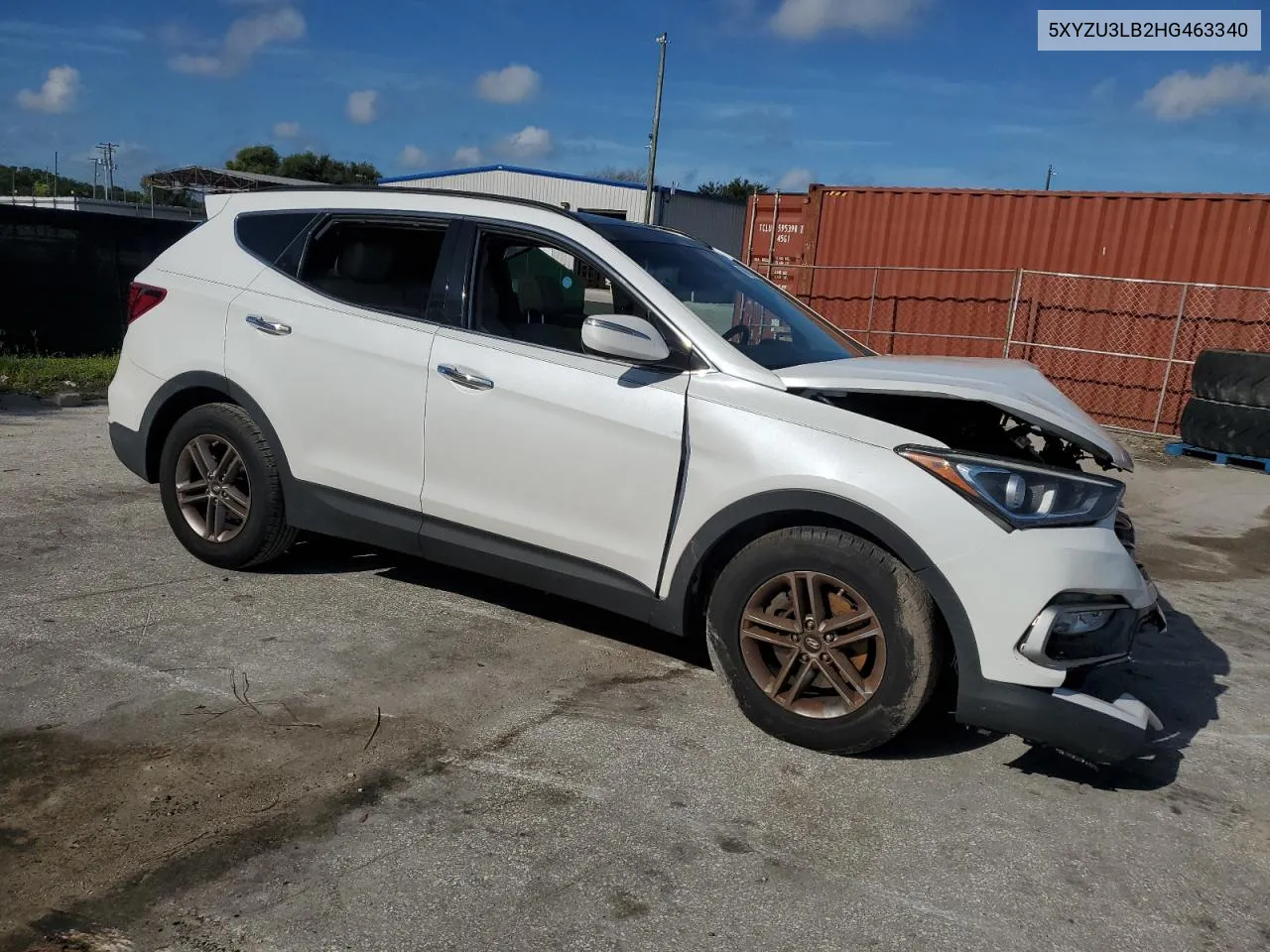 2017 Hyundai Santa Fe Sport VIN: 5XYZU3LB2HG463340 Lot: 69084234