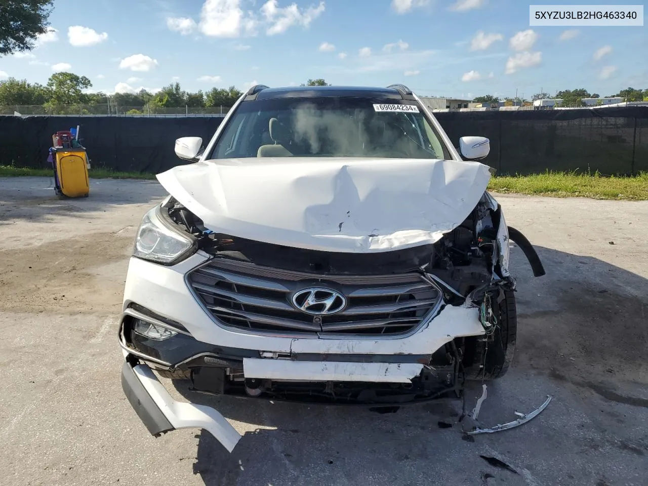 5XYZU3LB2HG463340 2017 Hyundai Santa Fe Sport