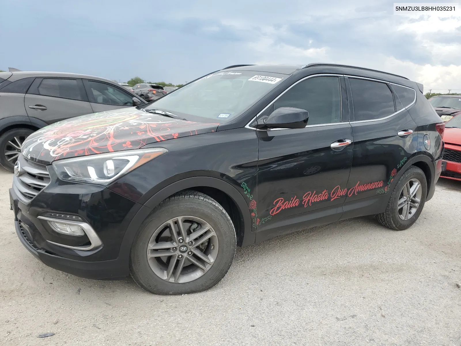 5NMZU3LB8HH035231 2017 Hyundai Santa Fe Sport